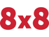 8x8 Logo